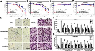 Effects of frog skin peptide temporin-1CEa and its analogs on ox-LDL induced macrophage-derived foam cells